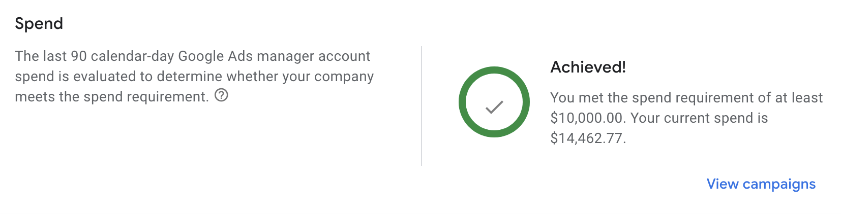 Google Partner Uitgaven
